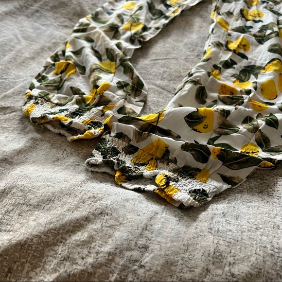 Lemon pattern lightweight joggers - Picture 3 of 8